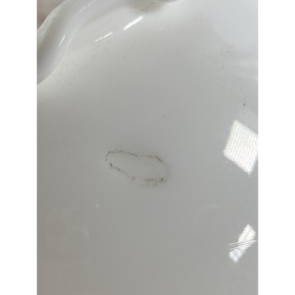 Antique Gone With The Wind Globe Lamp Shade Hand Painted Pink Floral Roses READ - Picture 8 of 14